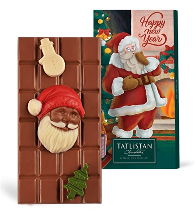 Evdeki Noel Baba - Fındıklı Tablet Çikolata